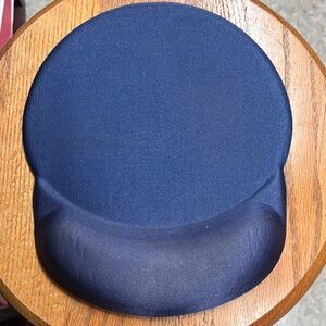 Navy Blue Ergonomic Mouse Pad